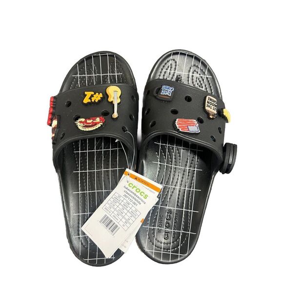 CROCS x Luke Combs Limited Edition Classic Clog Jibbitz Sz M8 W10 Country Music - Picture 5 of 6